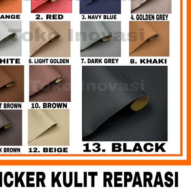 ♣ STICKER STIKER KULIT SOFA KURSI JOK MOBIL MOTOR FURNITURE FURNITUR TAS JAKET KULIT METERAN OSCAR R