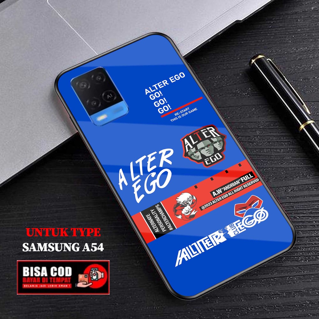 Case Samsung A54 - AGM CASE - Fashion Case hp Samsung A54 - Casing hp Samsung A54 - Silikon hp - Pel