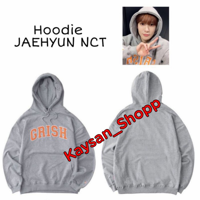 JAKET HOODIE JUMPER NCT JAEHYUN GRISH