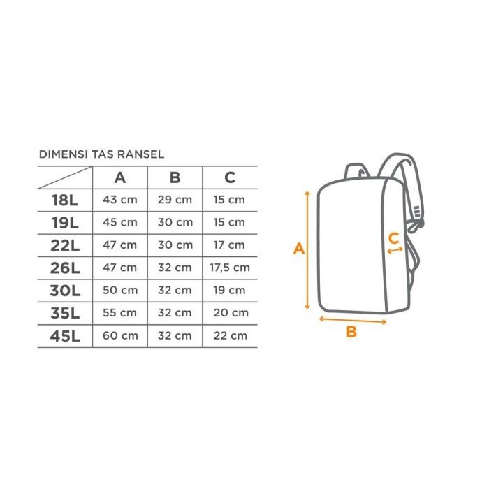 TORCH TAS LIPAT KASHIWA Foldable Bag 19+2 Liter