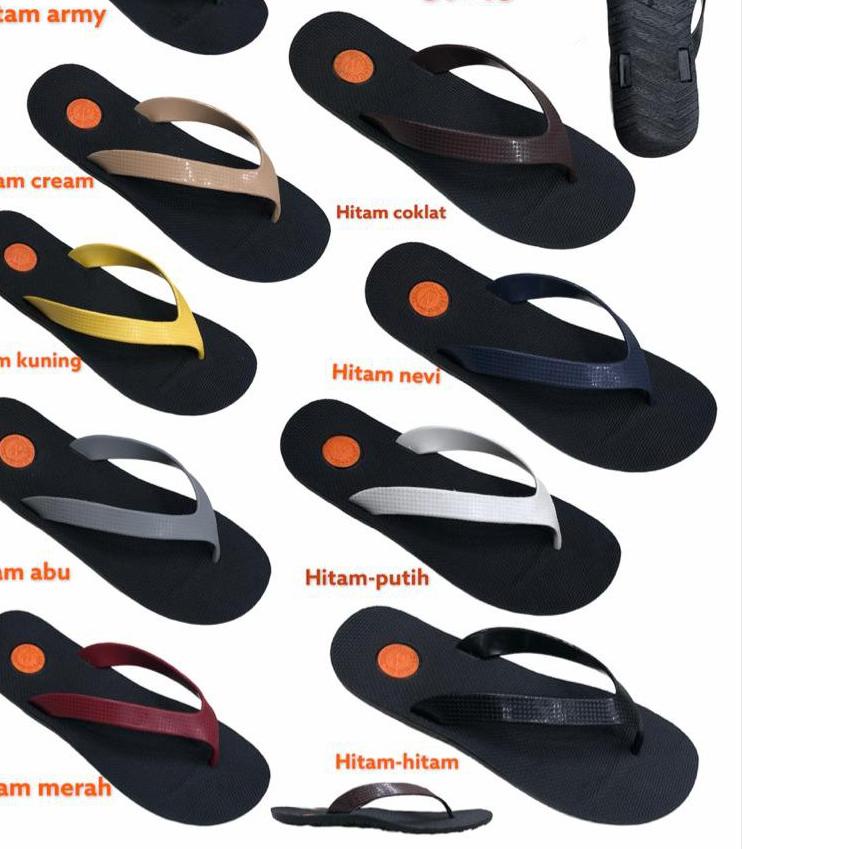 ♤ Sandal Jepit Pria ziquen_sandal keren ✩