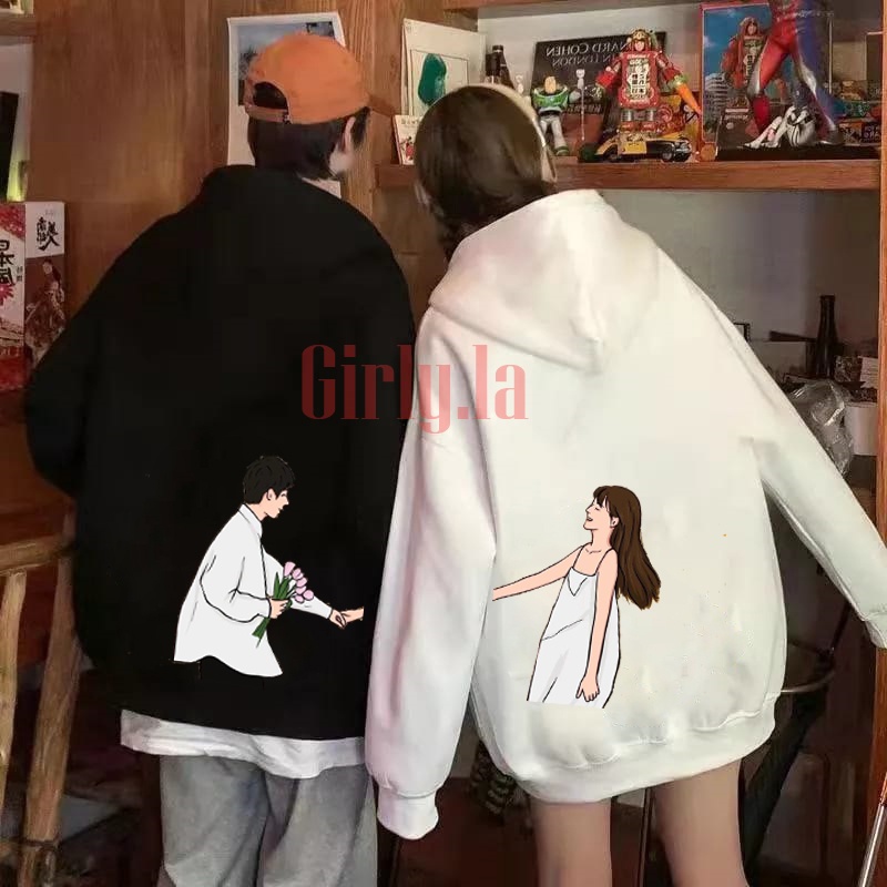 sweater couple pria melamar wanita  / switer couple korea ulzzang pria wanita hoodie couple Lamaran 