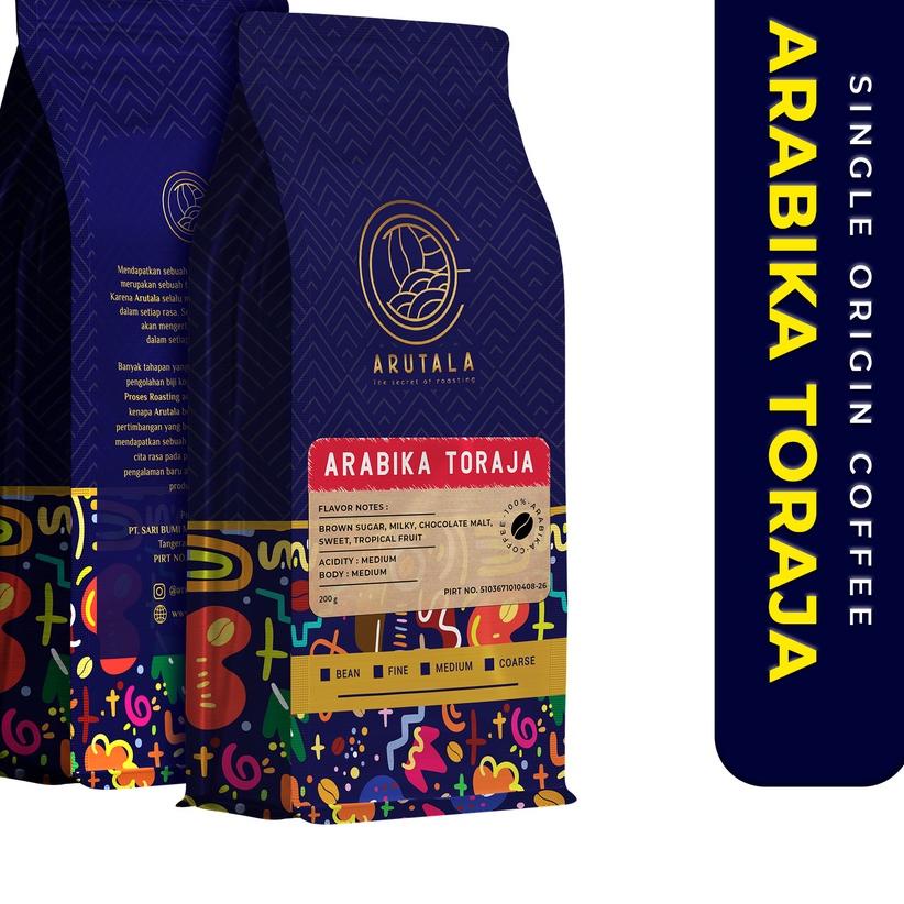 

☝ ARUTALA Kopi Arabika Toraja Sapan 200 gram ❊