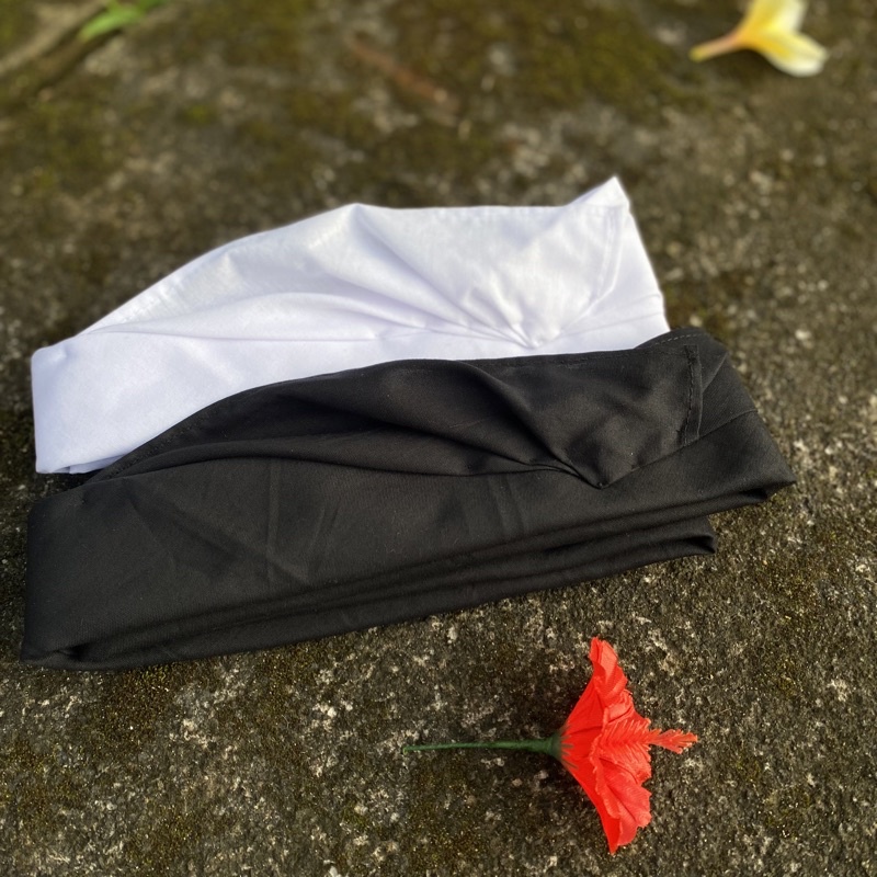 Paket Udeng Putih & Udeng Hitam Sibakan Janggar Nayah / Udeng Murah