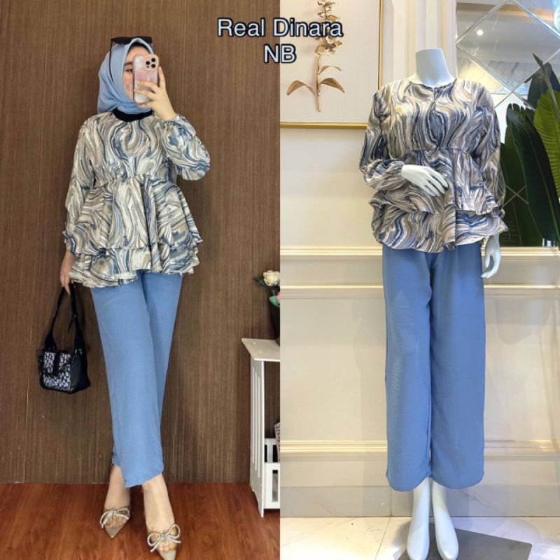 DINARA SET VIRAL SETCEL TERBARU SETELAN WANITA PREMIUM KEKINIAN