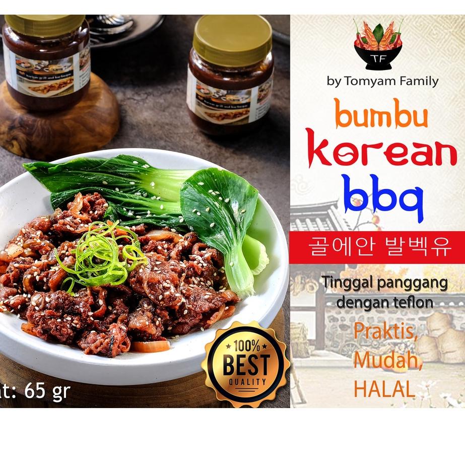 

Good Order Bumbu Korean BBQ Grill Premium Sachet 65gr Bisa panggang dengan Teflon