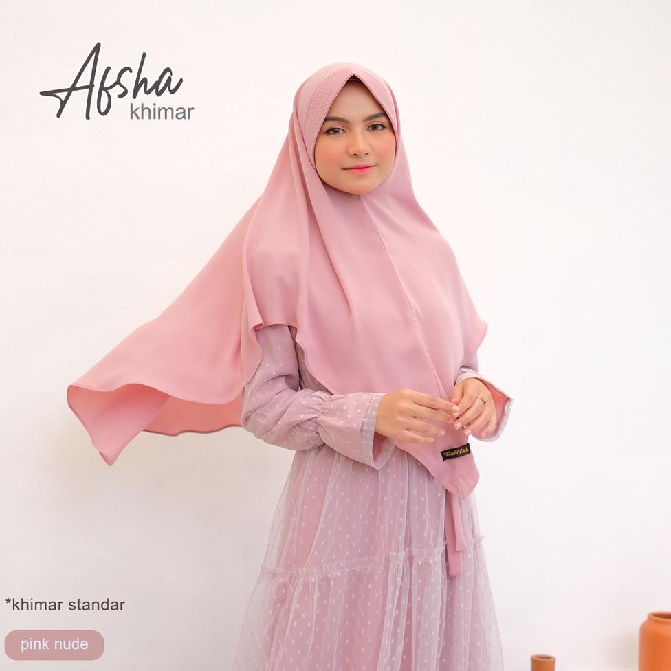 SALE TERBATAS Khimar AFSHA Antem Instant by RiskiRich