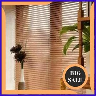 tools n parts KRIS 90X180 VENETIAN PVC BLIND GORDEN tirai gulung tirai jendela kaca 1F3BZ3