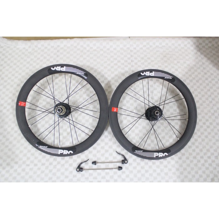 Velg rims wheelset sepeda lipat raze pro 20 murni Discbrake 406 20inch