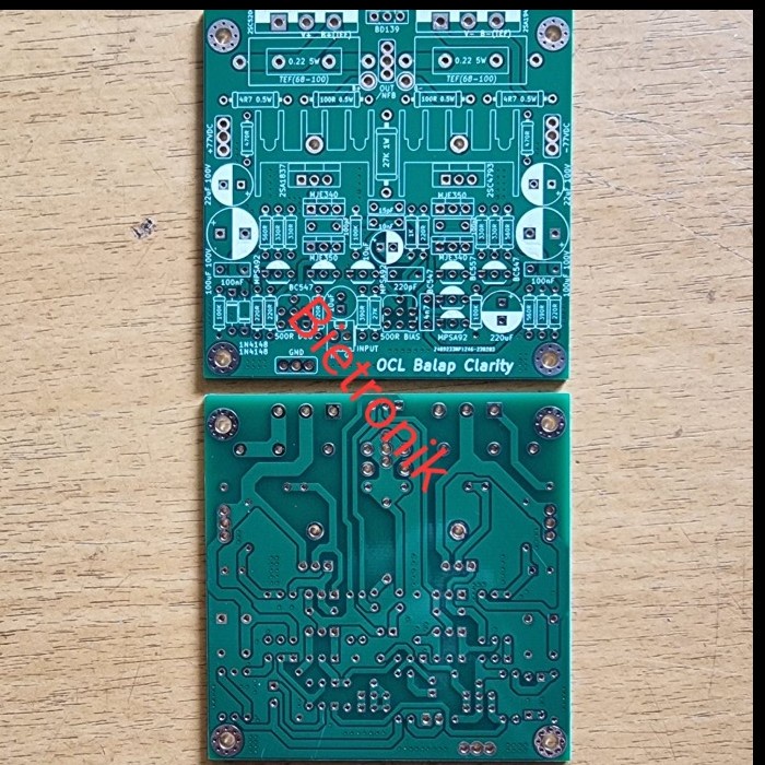 PCB OCL Balap Clarity Amp 1 Set TR Dauble Layer