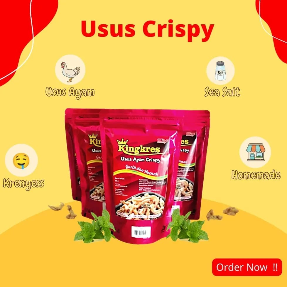 

Kingkres Usus Crispy 85gr