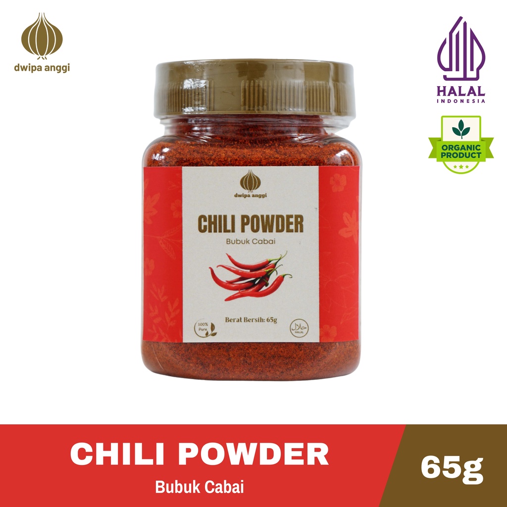 

Bubuk Cabai 65g | Chili Powder | Bubuk Cabe Halus | Bubuk Cabai Halus