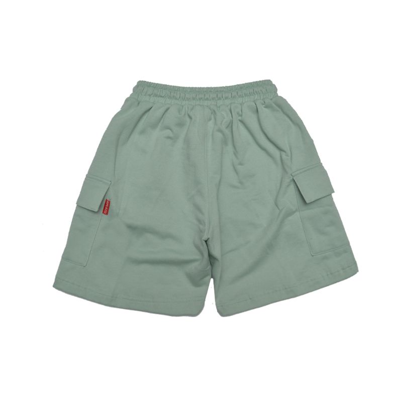 Rifle.co celana pendek cargo hijau mint
