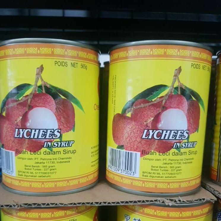 

Super deal buah leci chen liang ji(buah leci dalam sirup)565gram