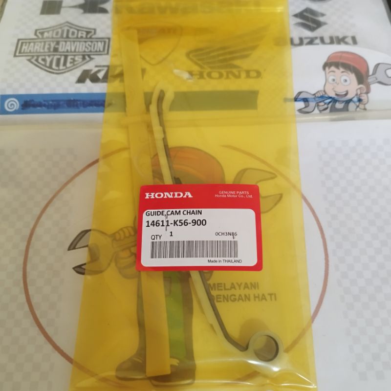 14611-K56-900 KARET TENSIONER CB 150R OLD LIDAH TENSIONER CB 150R  LAMA ORIGINAL THAILAND