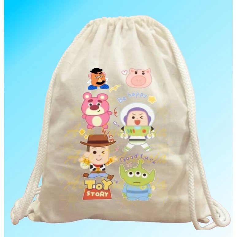 ASP-Tas Srut atau String Bag  Toy Story ( BISA Request GAMBAR)-TOY STORY B