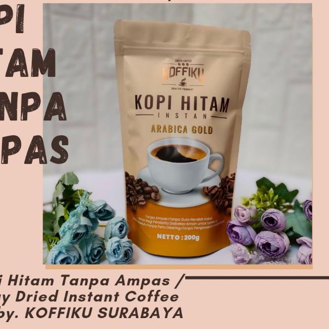 

♚ KOFFIKU [ARABICA GOLD] Spray Dried Instant Coffee/ Kopi Tanpa Ampas 200 gram Murah Surabaya ™