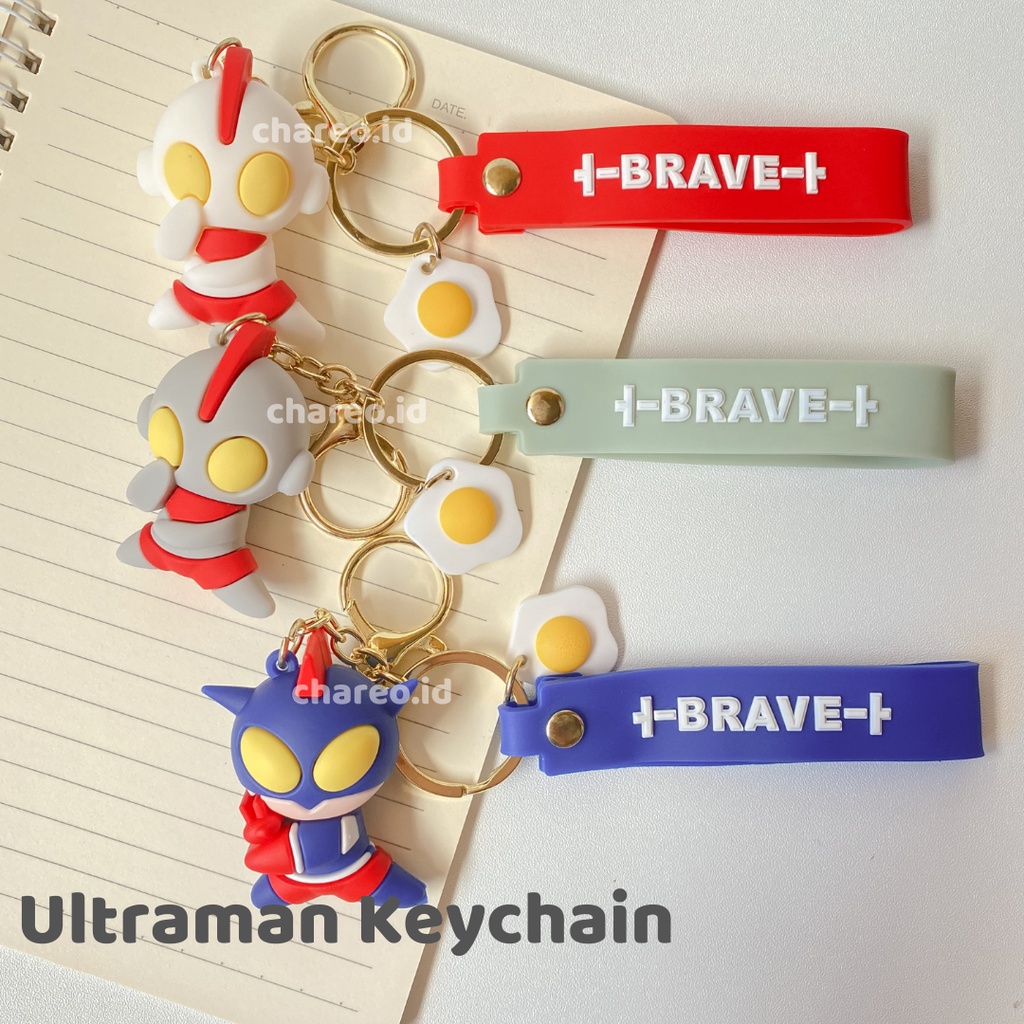 Ultraman Keychain @chareo.id (gantungan kunci karakter ultraman)