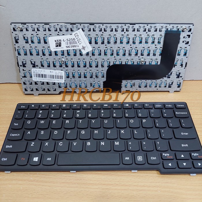 Keyboard LENOVO IdeaPad S215 S210 S210T S210-ITH MP-12U13U4-6864 Hitam -HRCB