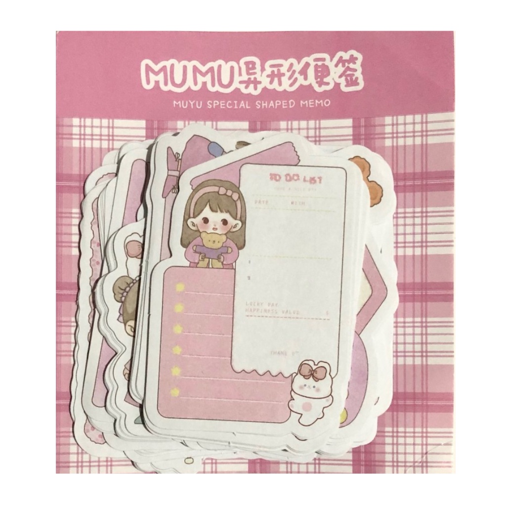 

Mumu Special Shaped Memo