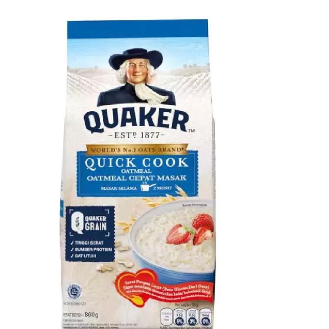 

♦ Quaker Quick Cooking Oatmeal 800 gr ☋
