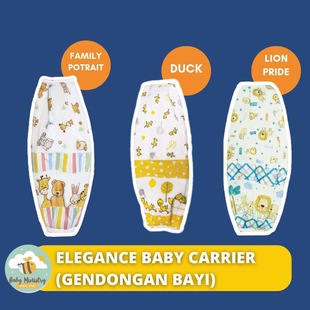 ELEGANCE Baby Carrier / Gendongan Bayi / Ring Sling