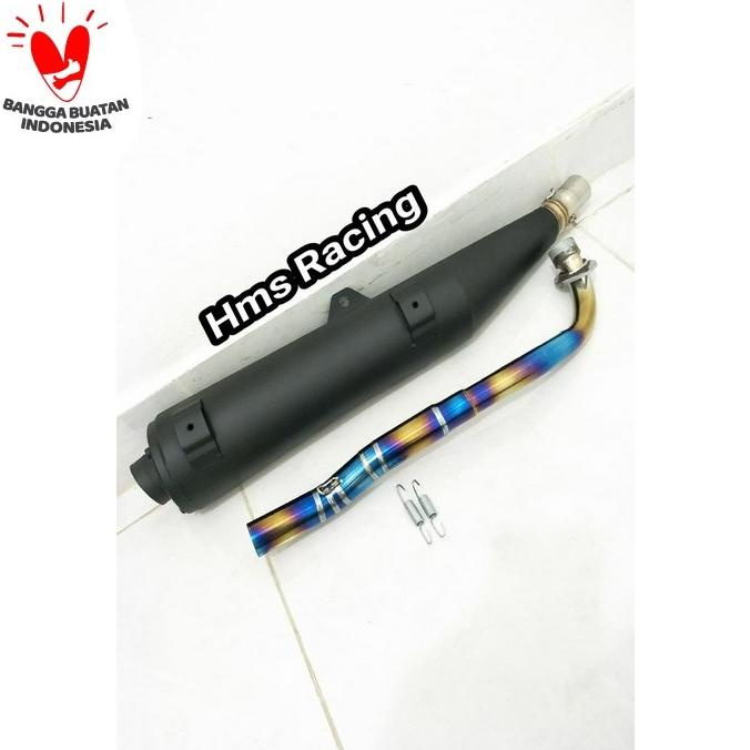 Knalpot Tsukigi Jupiter Z-Vega R-Vega Zr-Jupiter Z New Leher Pelangi