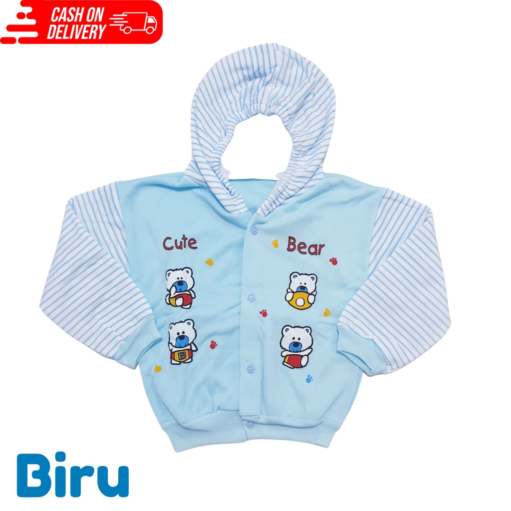 Jaket Anak Mantel Hangat Anak Usia 1-2 Tahun Baju Baby Gracia