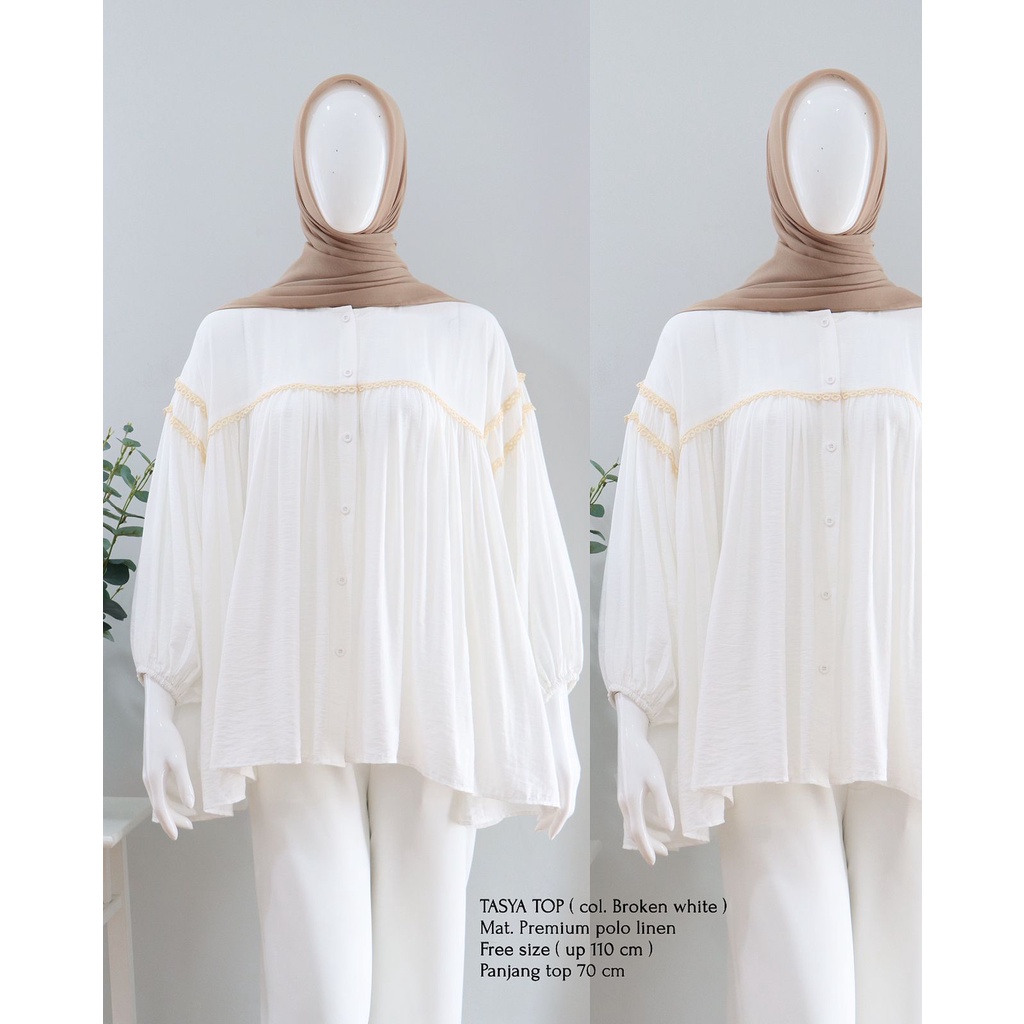 Blouse disiko exclusive , blouse casual , katun crincle renda , atasan wanita murah , atasan cantik.