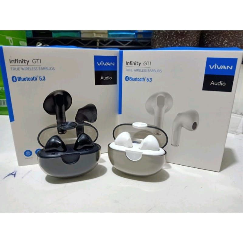 vivan headset earbuds tws infinity GT1 bluetooth 5.3 waterproof