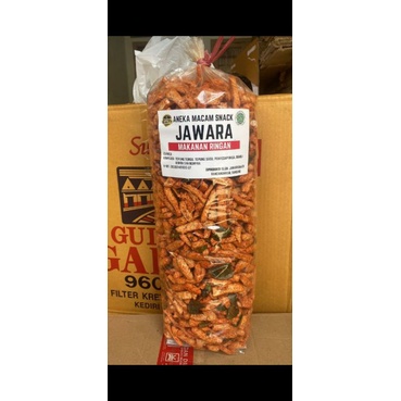 Basreng pedas daun jeruk dan original JAWARA 1 ball isi 2 kg