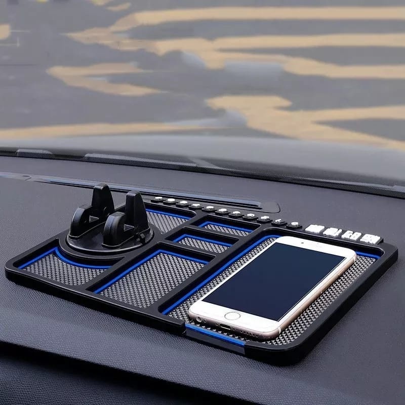 DM -  Phone Holder Mat Alas Mobil Dashboard + Mounting Dudukan Hp Handphone Anti Slip Multifungsi