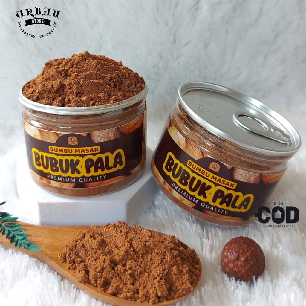 

Can - Rempah Bubuk Pala Nutmeg Powder Bumbu Pala Kualitas Premium