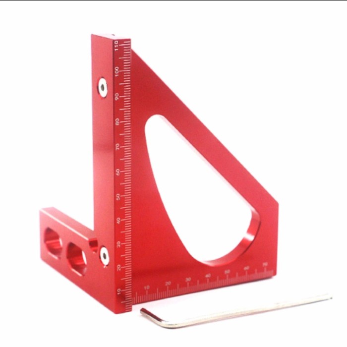 

Terlaris Triangle Square / Speed Suare / Miter Ruler / Metric Gauge