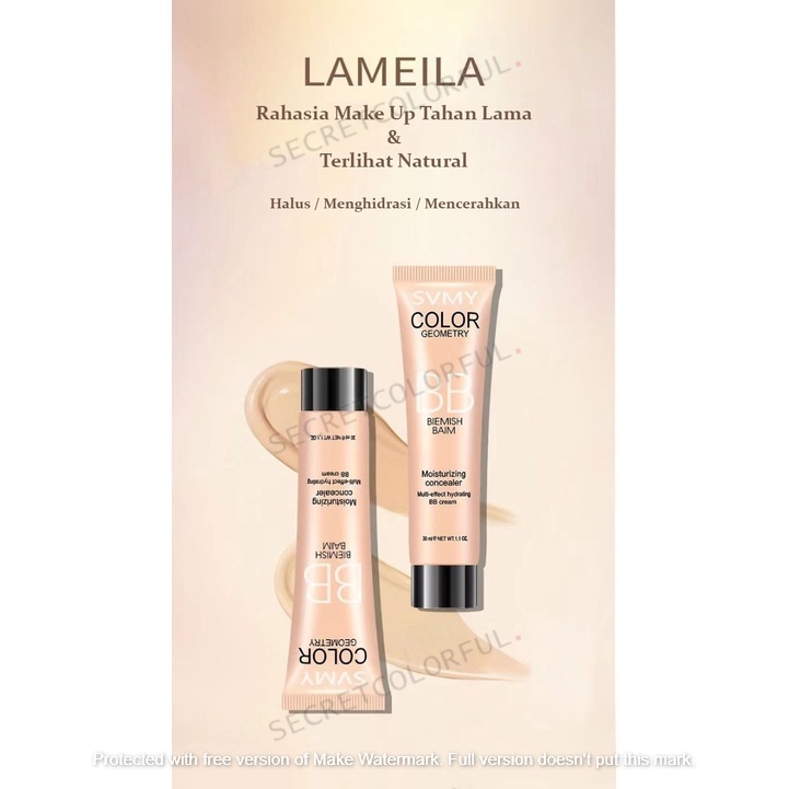 LAMEILA SVMY Multi effect Moisturizing BB Cream~SECRETCOLORFUL