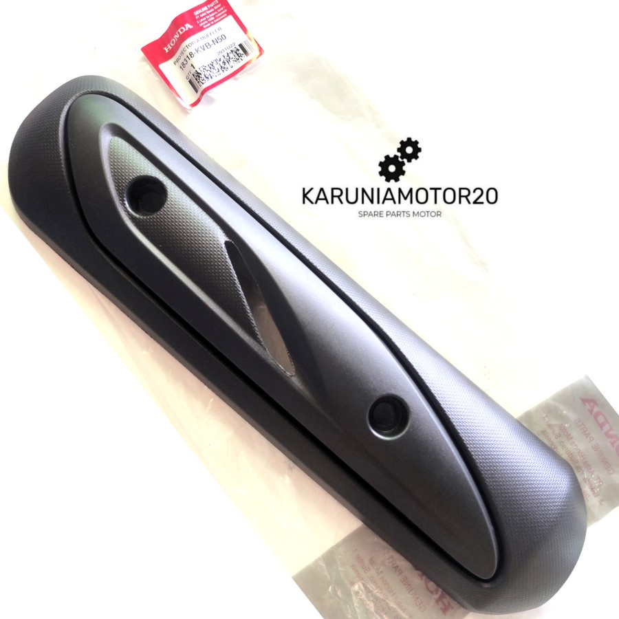 Cover Tameng Knalpot Vario 110 Karbu Original AHM 18318-KVB-N50