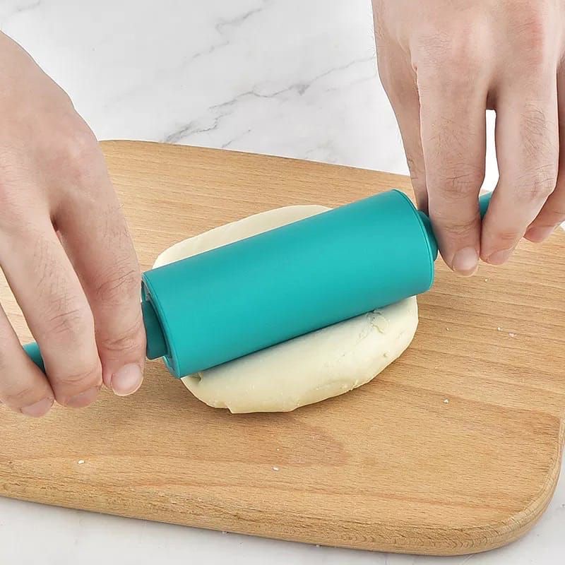 MH80ROLLING PIN SILIKON/PENGGILING ADONAN BAKING ACCESORIES/ALAT PENGIRING ADONAN/ALAT PENGGILING ADONAN DOUGH ROLLING PIN PLASTIK/ROLLING PIN SILIKON PENGGILING ADONAN BAKING ACCESORIES