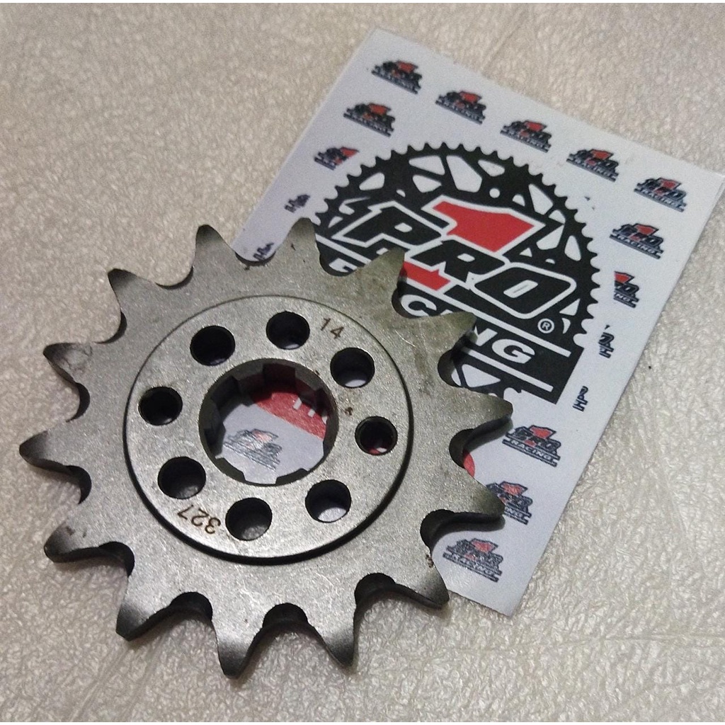 GEAR DEPAN CRF 14T GIGI DEPAN CRF 327 14T PRO 1 RACING