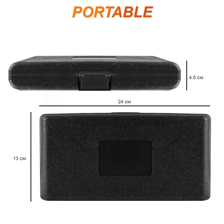 COD Kunci SOK 46 PCS Set Socket (1/4 &quot;) Full Lengkap Socket Tool Kit Pas Ring L Motor Mobil Termurah