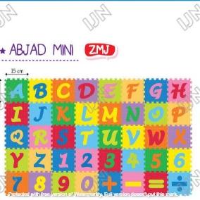 ♚ Puzzle Matras EVAMAT Abjad Angka MINI Tikar Karpet Evamats Playmat Mainan Anak Bayi Murah ♠