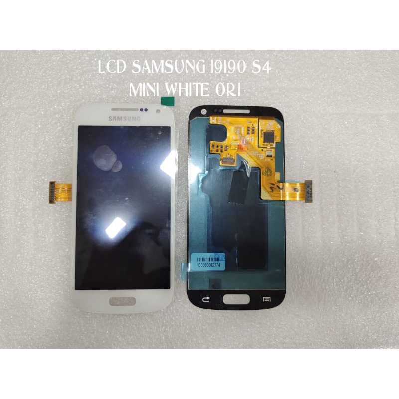 LCD SAMSUNG I9190 S4 MINI BLACK WHITE ORI