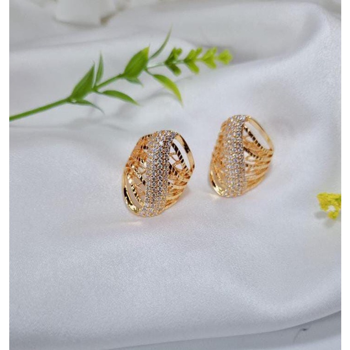 CINCIN  PERHIASAN IMITASI LAPIS EMAS