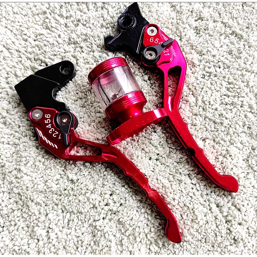 Paket Handle Rem Stelan Mio Vixion Nmax Aerox + Tabung Tutup Minyak Rem Yamaha Mio Aerox Nmax Vixion