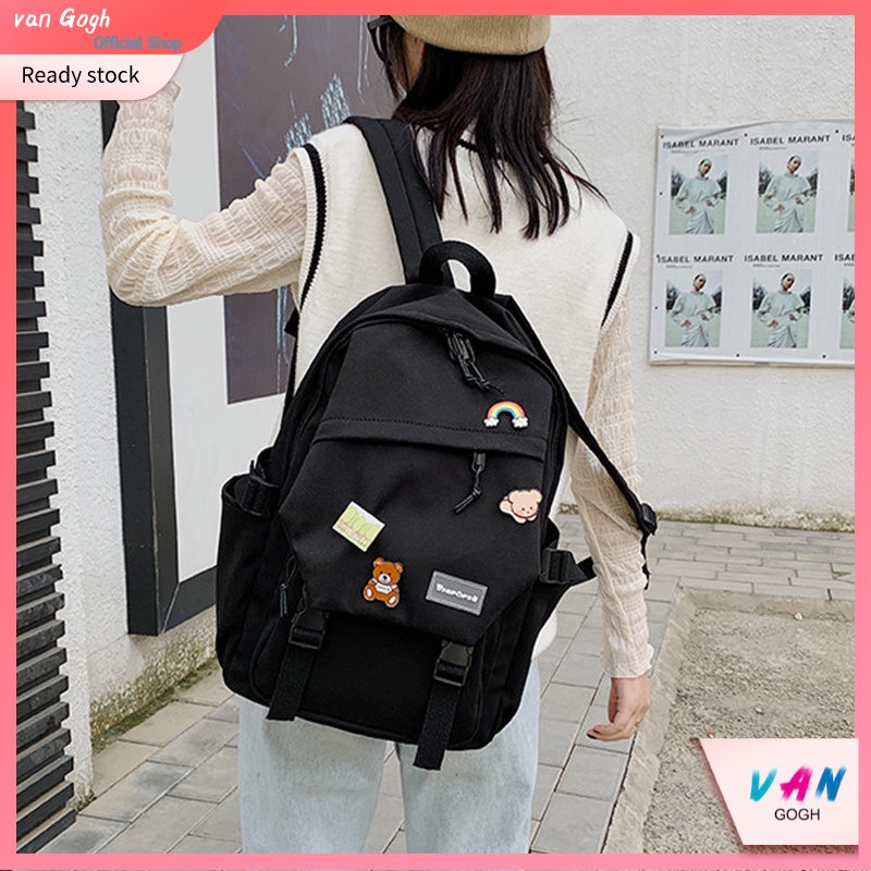 tas ransel wanita import fashion tas back pack wanita terkiniian tas korea mode tas sekolah terlaris