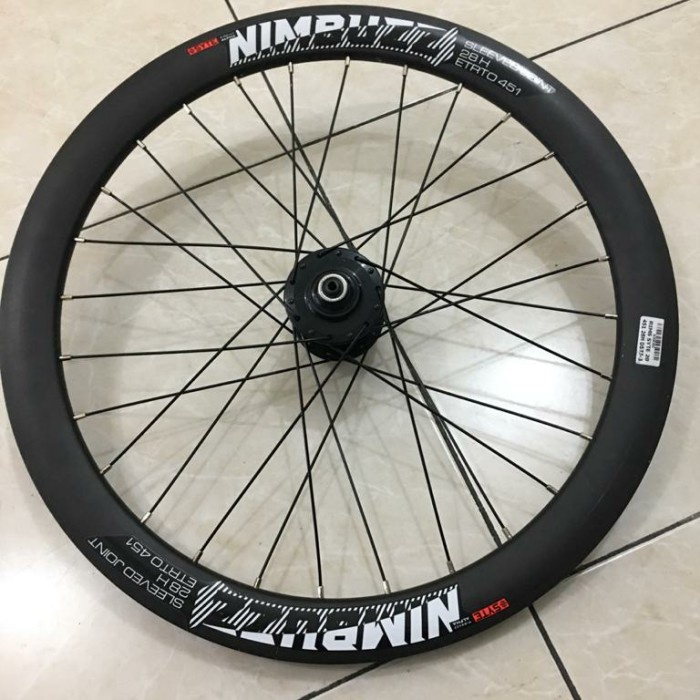 wheelset wheeel set Ws Syte NIMBUZZ 20 sepasang depan belakang