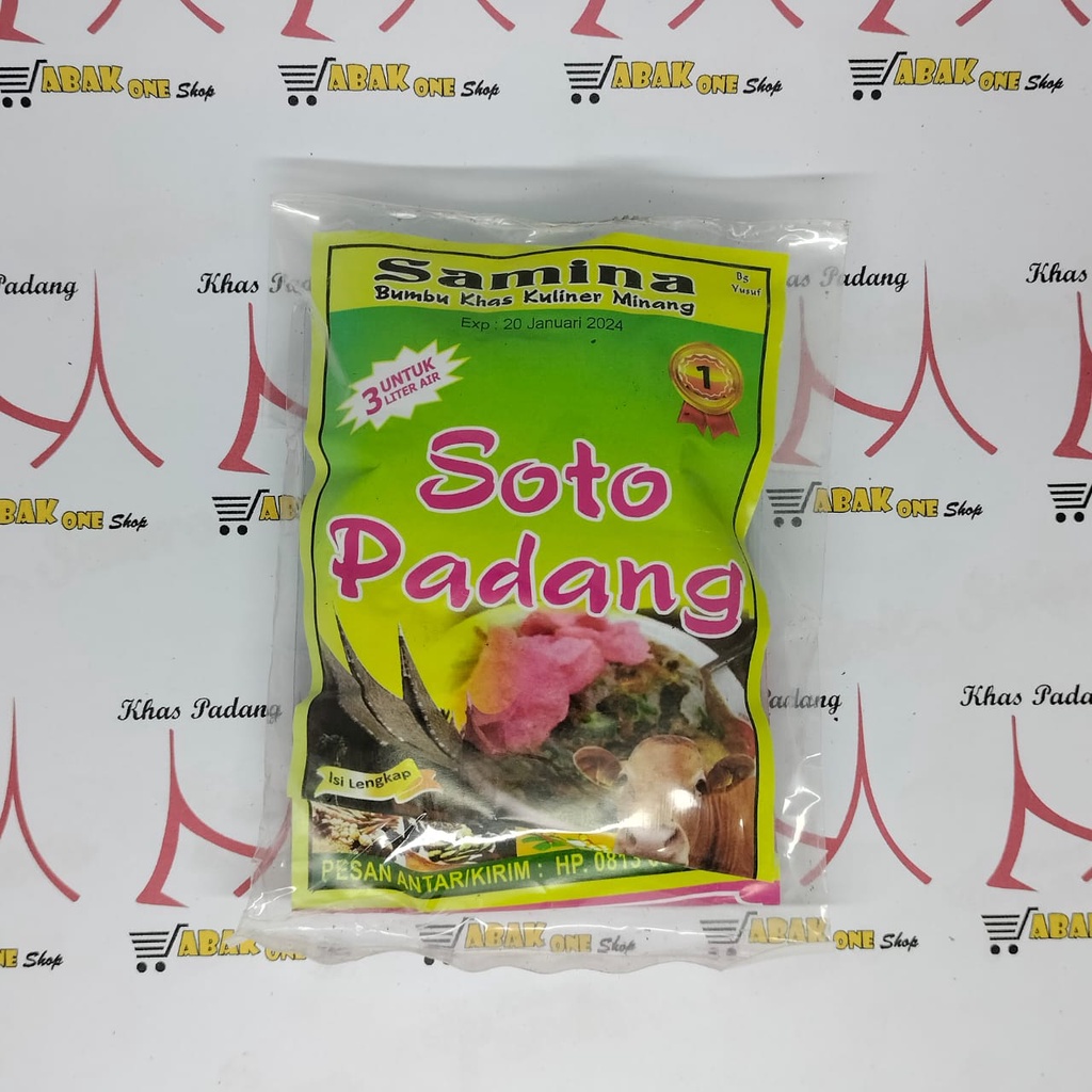

Soto Padang Samina