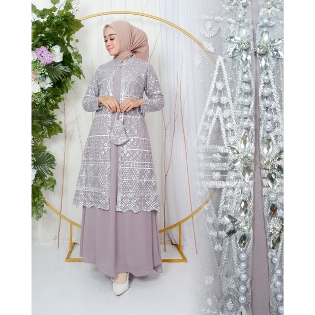 Gamis Tile Yasmin Dress Terbaru / Gamis Tile Seragaman / Gamis / Gamis Kondangan / Gamis Tile / Gamis Brokat / Gamis Pesta / Gamis Wisuda / Gamis Kebaya / Gamis Cantika / Kebaya