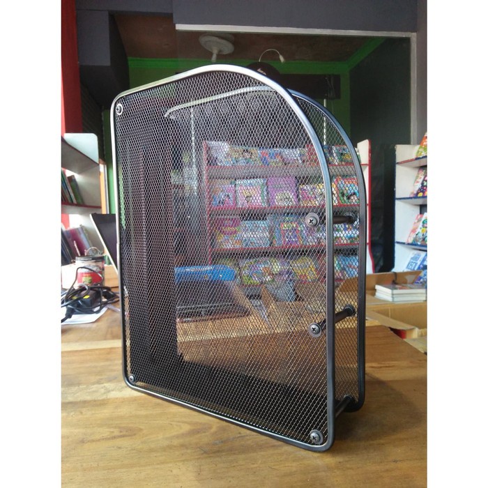 

SINGLE MAGAZINE HOLDER BESAR BOX FILE BESI TEMPAT DOKUMEN MAJALAH BUKU