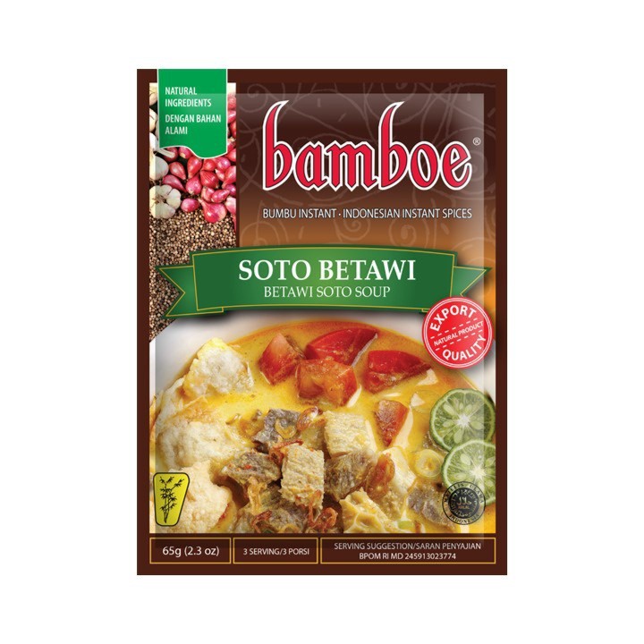 

BAMBOE BUMBU SOTO BETAWI 65GR