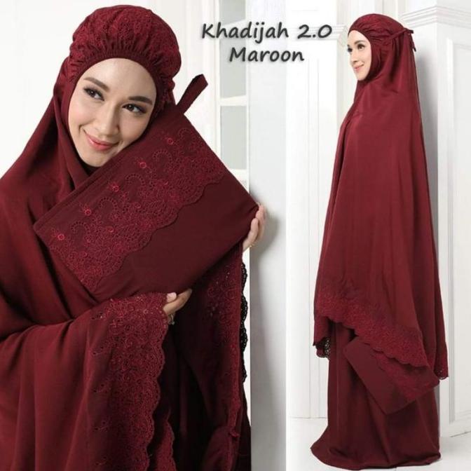 mukena Khadijah mukena dewasa free tas bordir khadijah